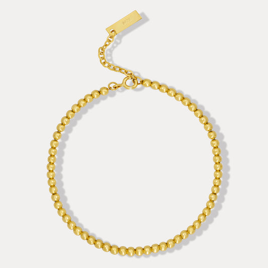 Gold Bead Bracelet