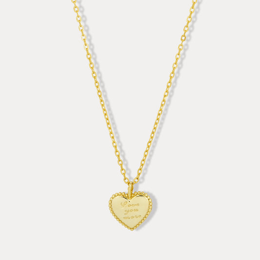 “Love You More” Necklace